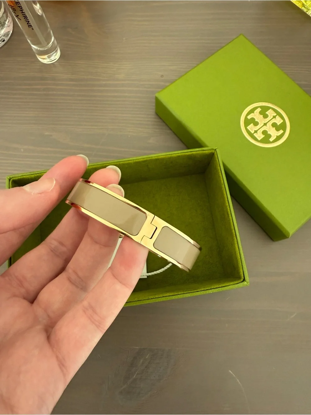 Tory Burch 18k gold